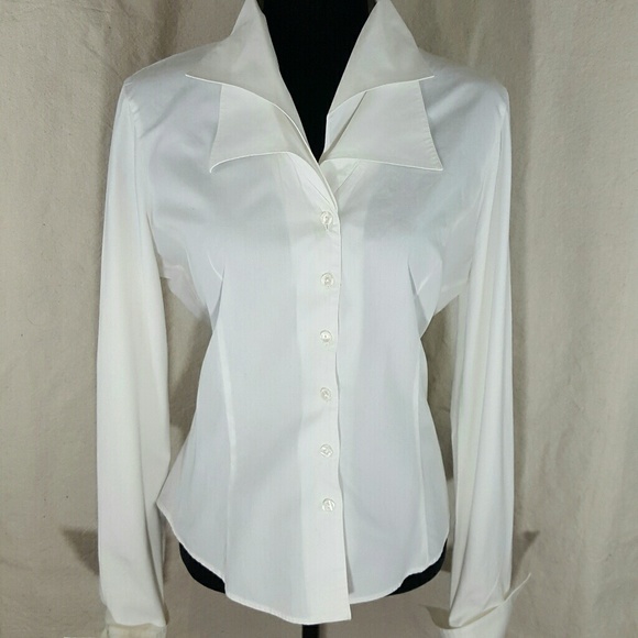 Anne Fontaine Tops - Anne Fontaine double collar button down shirt